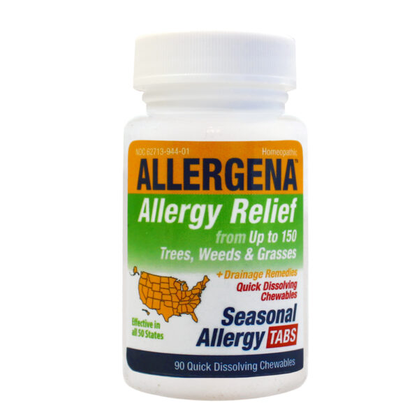 Allergena seasonal allergy relief tablets