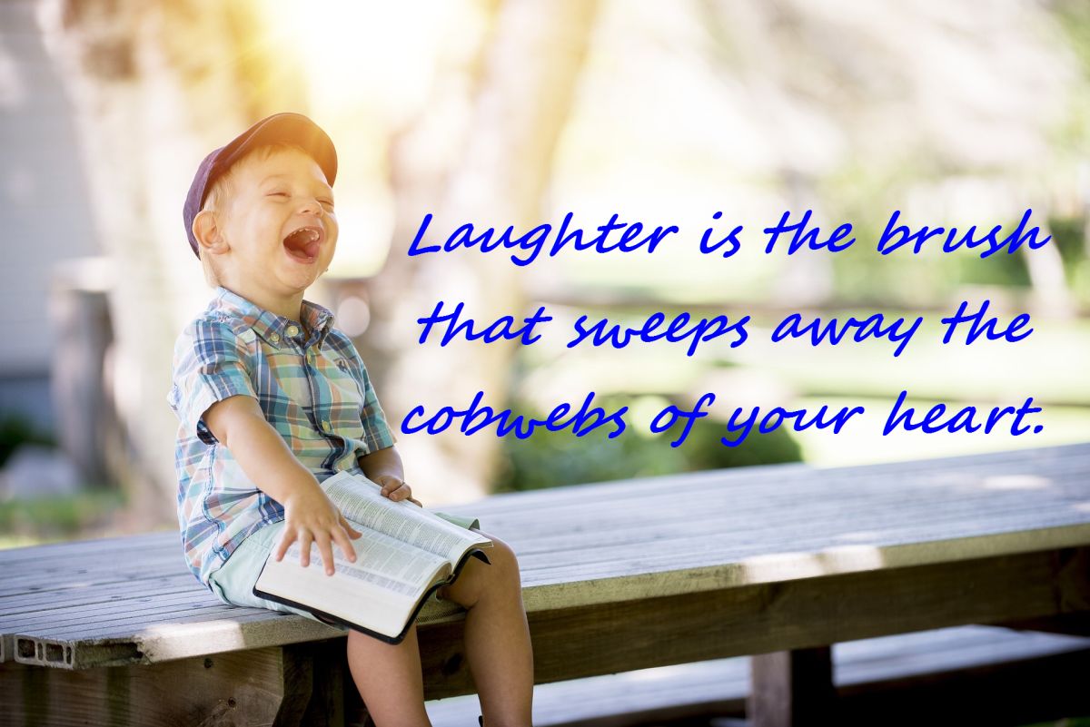 Laughter and Heart Health, laughing boy